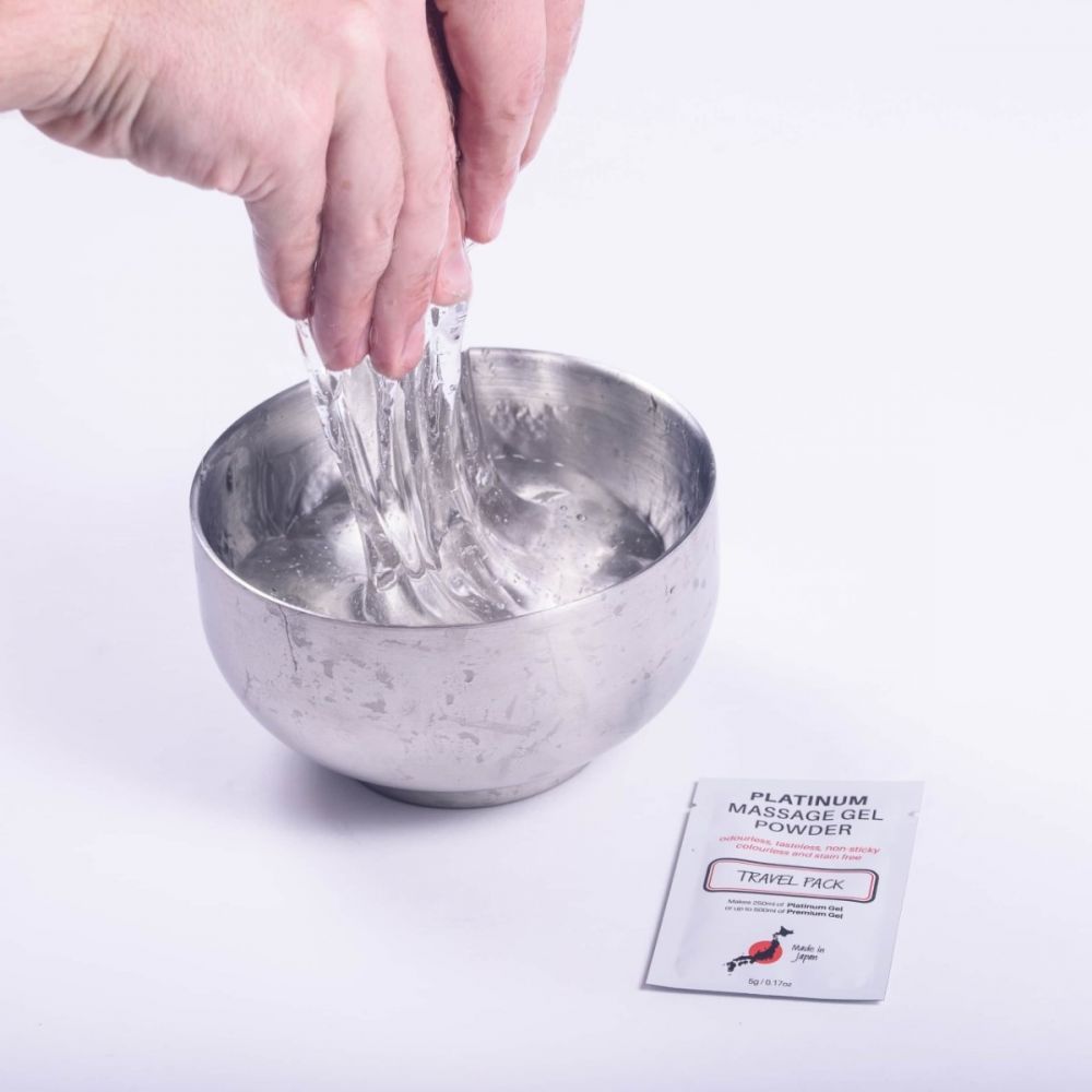 Massage Bowl Starter Kit with 10 x 5g Nuru Massage Powder - Image 4