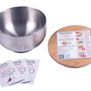 Massage Bowl Starter Kit with 3 x 5g Nuru Massage Powder