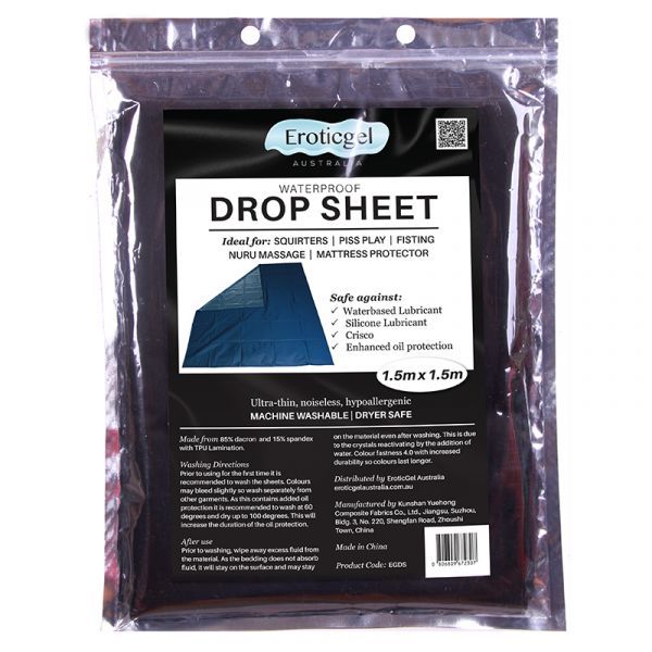 Waterproof Drop Sheet – 1.5m x 1.5m